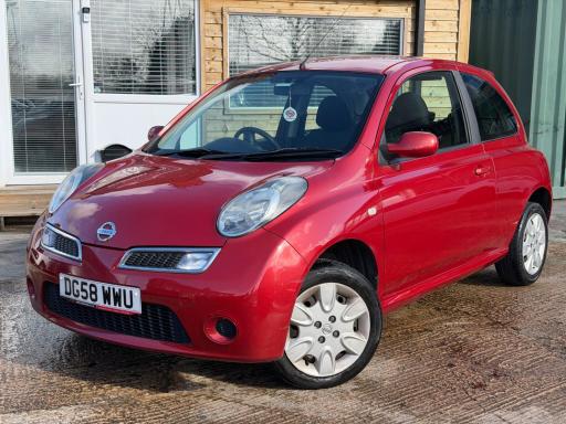 2008 MICRA 1.2 16V ACENTA 3DR PRICE 1,295 YEAR 2008 58 REG MILEAGE 106,000... photo